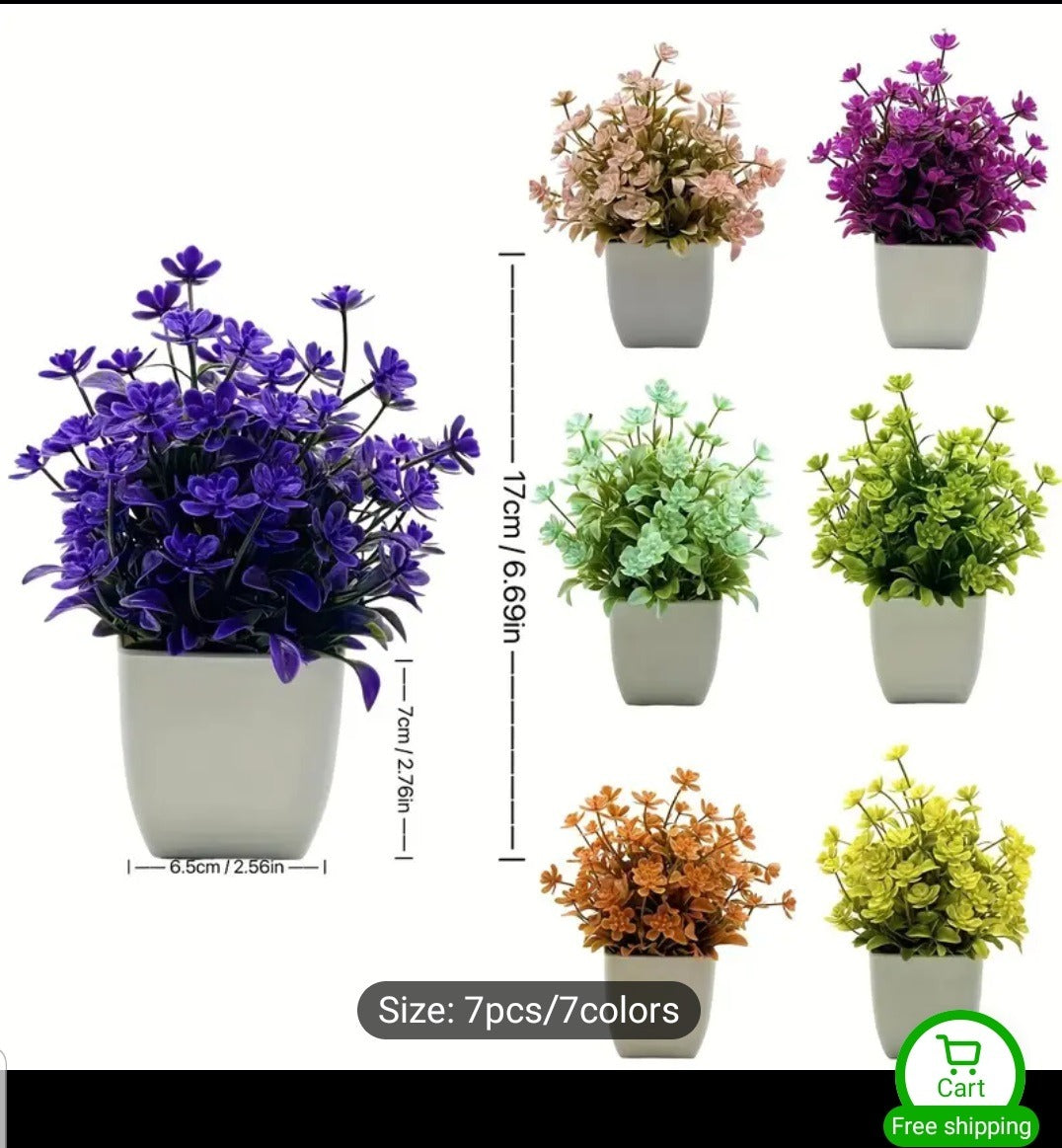 Mini Plant Artificial Decoration Piece