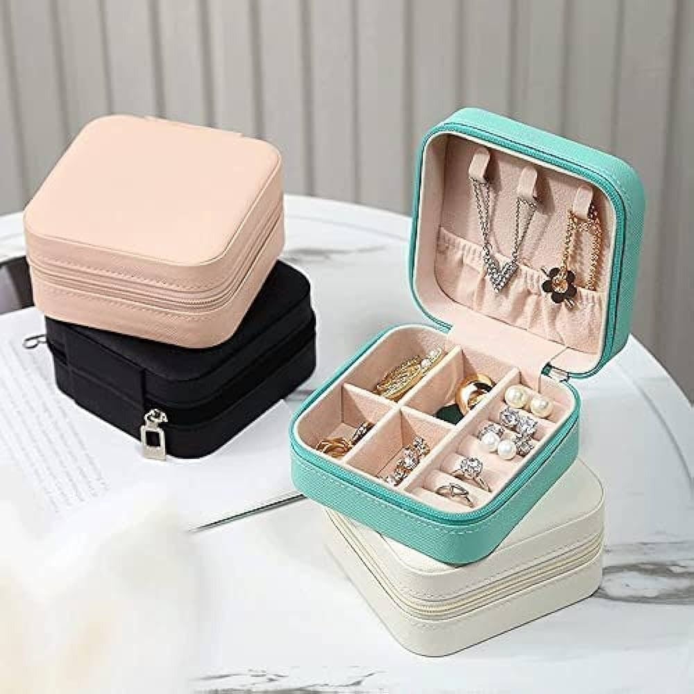 Jewellery Organizer Box with Zipper