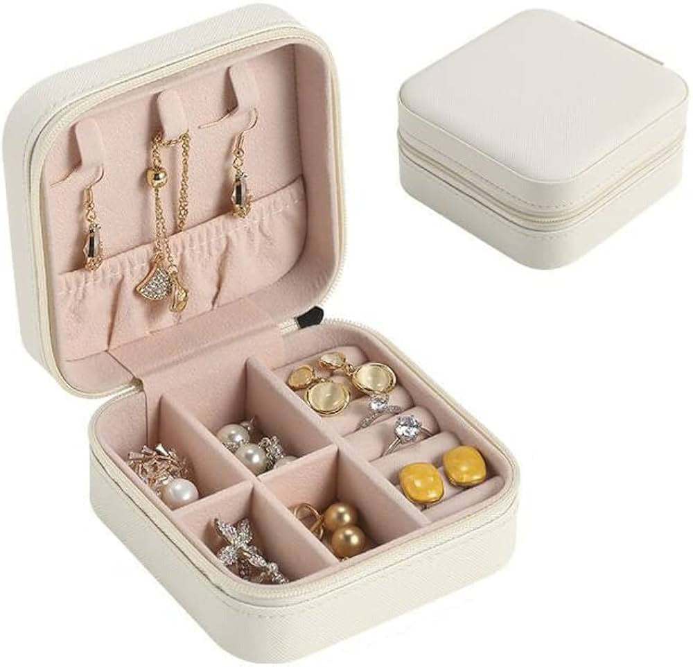 Jewellery Organizer Box with Zipper